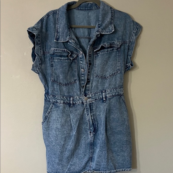 SHEIN Dresses & Skirts - SHEIN Blue Denim Mini Dress